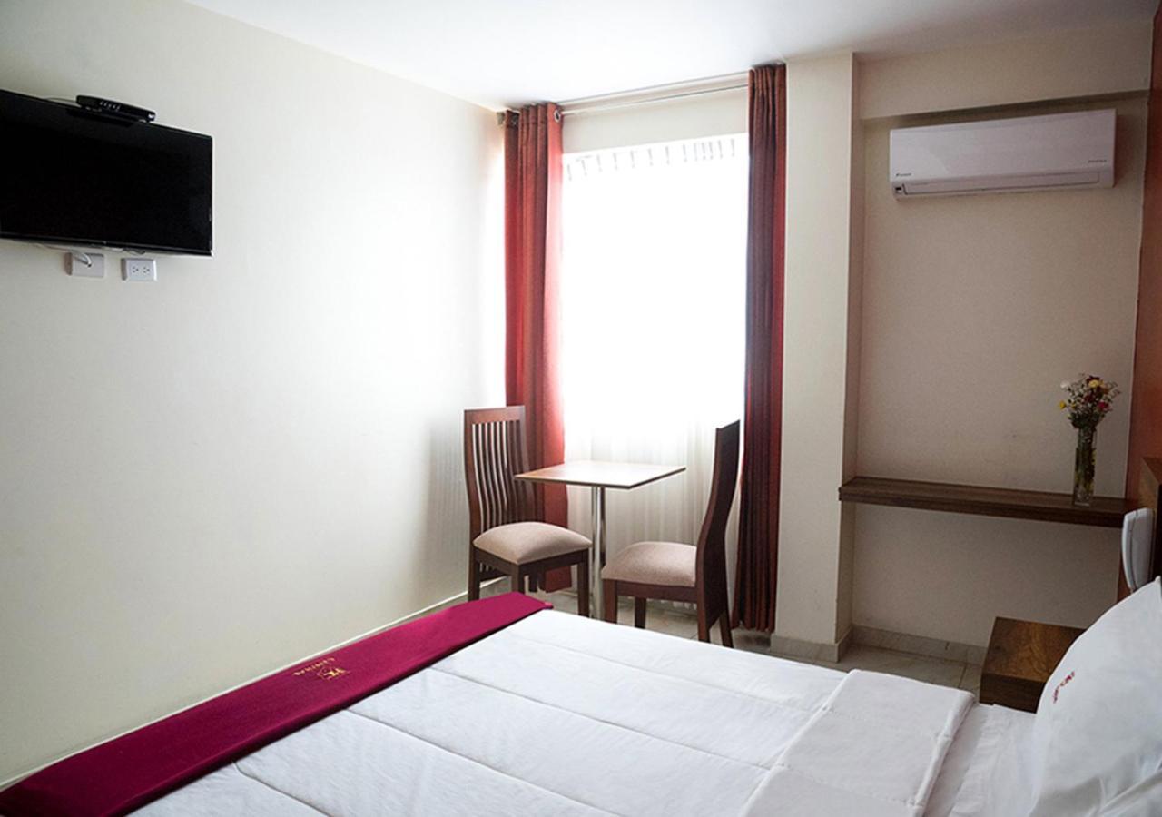 Hotel Central Trujillo Bagian luar foto