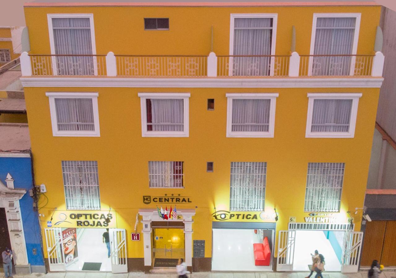 Hotel Central Trujillo Bagian luar foto
